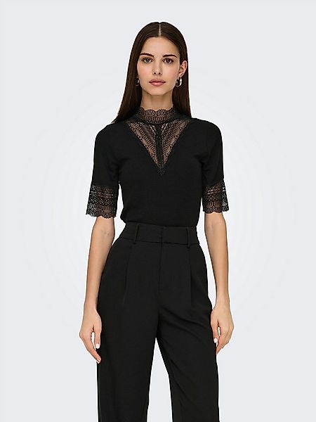 ONLY Spitzenshirt ONLTILDE HIGHNECK S/S TOP JRS NOOS günstig online kaufen