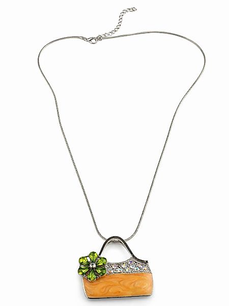 COLLEZIONE ALESSANDRO Lange Kette "Borsa" mit Anhänger in Handtaschenform günstig online kaufen