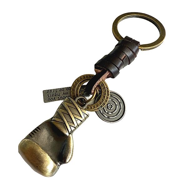BAY-Sports Schlüsselanhänger Vintage Boxhandschuhe Boxen Kickboxen günstig online kaufen