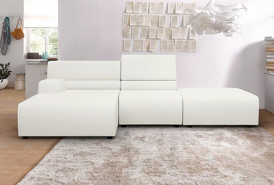 Egoitaliano Ecksofa »Babouche, Designsofa mit außergewöhnlichem Sitzkomfort günstig online kaufen