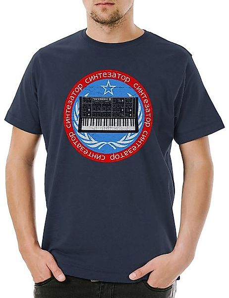 Urban Backwoods Print-Shirt Soviet Synthesizer II Herren T-Shirt Russland R günstig online kaufen