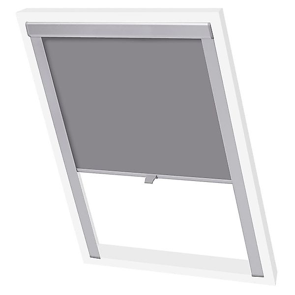 Rollo Verdunkelungsrollo Grau FK06, vidaXL günstig online kaufen