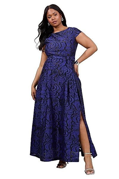 LIPSY Maxikleid Lipsy Premium Maxikleid mit Gürtel, Curve (1-tlg) günstig online kaufen