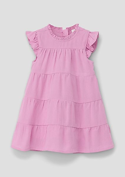 s.Oliver Jerseykleid Kleid mit Rüschendetails günstig online kaufen