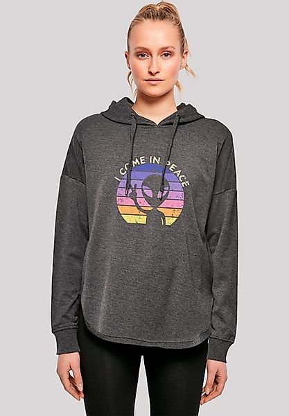 F4NT4STIC Kapuzenpullover Alien Peace Sunset Premium Qualität günstig online kaufen