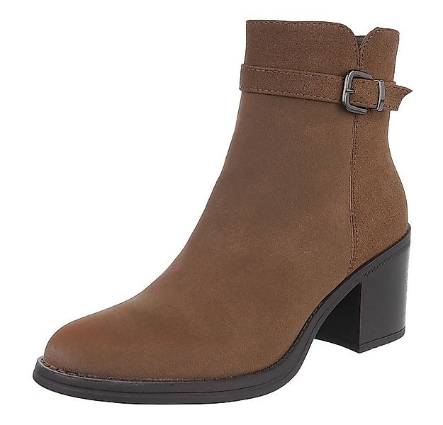 Ital-Design Eleganter Ankle Boot mit Schnalle für Alltag und Freizeit Stief günstig online kaufen