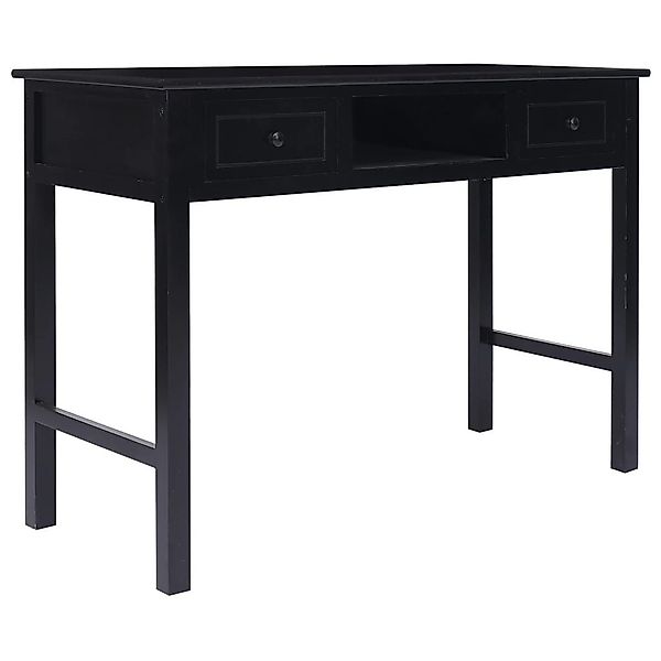 vidaXL Schreibtisch Schreibtisch Schwarz 108x45x76 cm günstig online kaufen