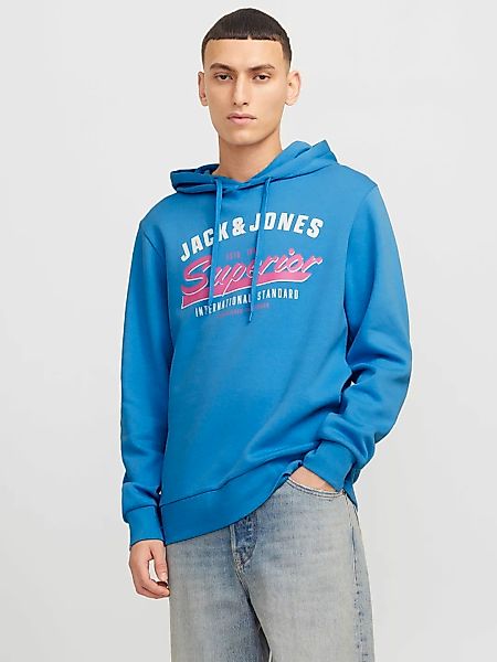 Jack & Jones Kapuzensweatshirt "JJELOGO SWEAT HOOD 2 COL 24/25 NOOS", mit L günstig online kaufen