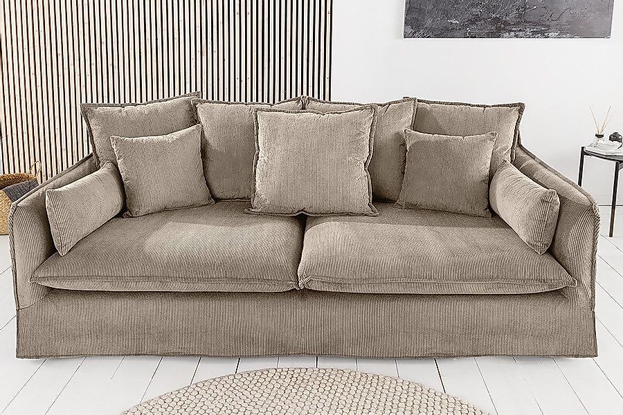 riess-ambiente 3-Sitzer HEAVEN 210cm greige · günstig online kaufen