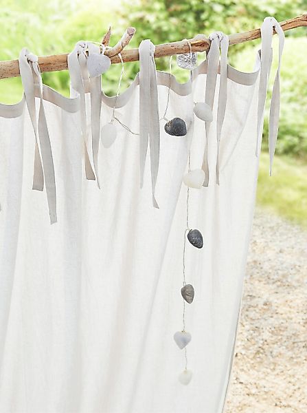 heine Gardine Dekoschal, Bindebänder (1 St), günstig online kaufen