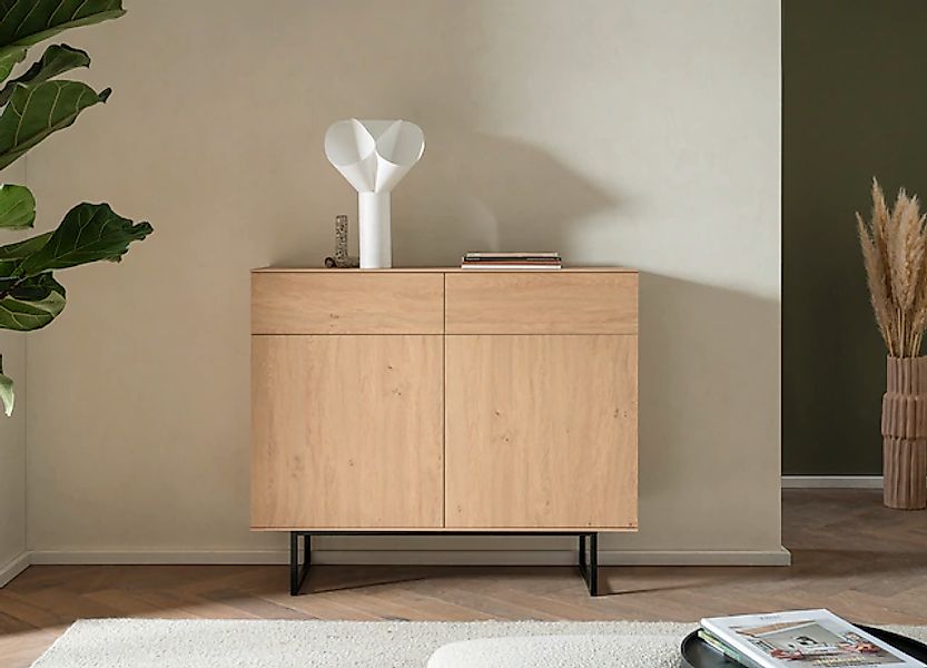 Home affaire Sideboard »Lund, moderner Schrank, Kommode mit Kufengestell«, günstig online kaufen