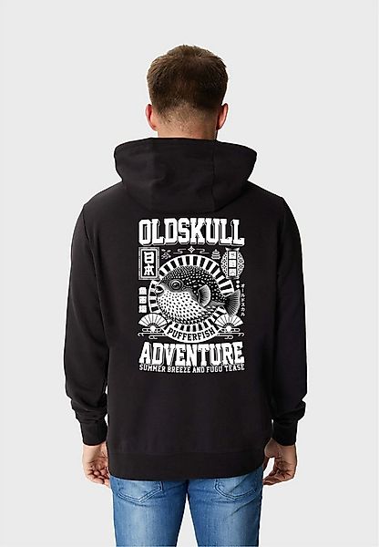 Oldskull Kapuzensweatshirt WRLDVIBE SPIKY (1-tlg) mit coolem Print günstig online kaufen