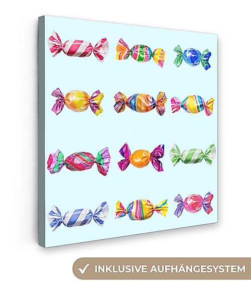 OneMillionCanvasses® Leinwandbild Süßigkeiten - Realistisch - günstig online kaufen