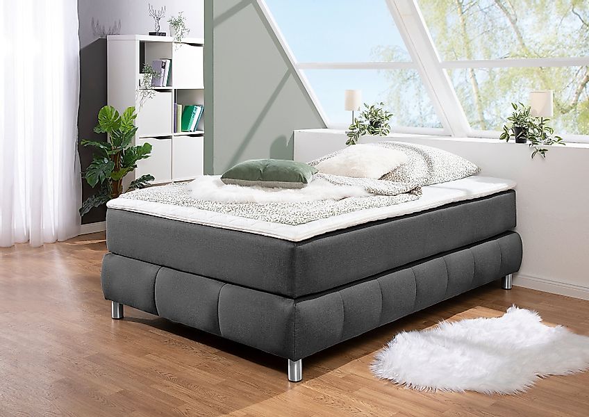 andas Boxspringbett Salo, Ohne Kopfteil, inkl. günstig online kaufen