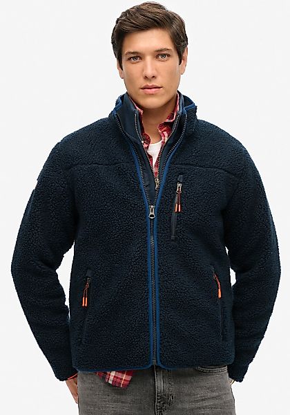 Superdry Fleecejacke "OUTDOOR FULL ZIP FLEECE", ohne Kapuze günstig online kaufen