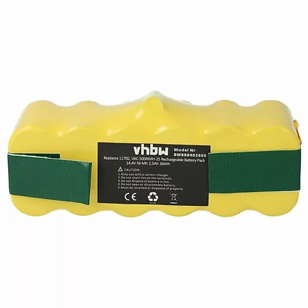 vhbw kompatibel mit Klarstein Cleanfriend Veluce R290 Staubsauger-Akku NiMH günstig online kaufen