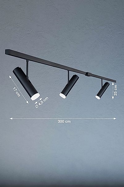 SCHÖNER WOHNEN-Kollektion Deckenleuchte HV-TRACK LINA, LED günstig online kaufen
