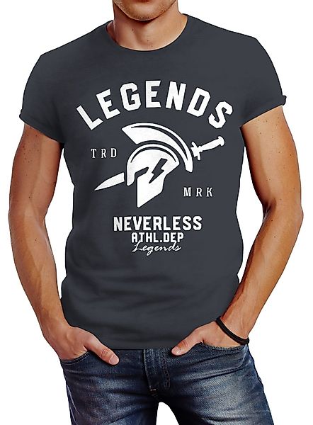 Neverless Print-Shirt Cooles Herren T-Shirt Legends günstig online kaufen