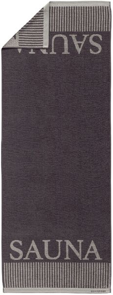 Schiesser Saunatuch "Rom aus garngefärbtem, kuschelweichem Baumwollfrottier günstig online kaufen
