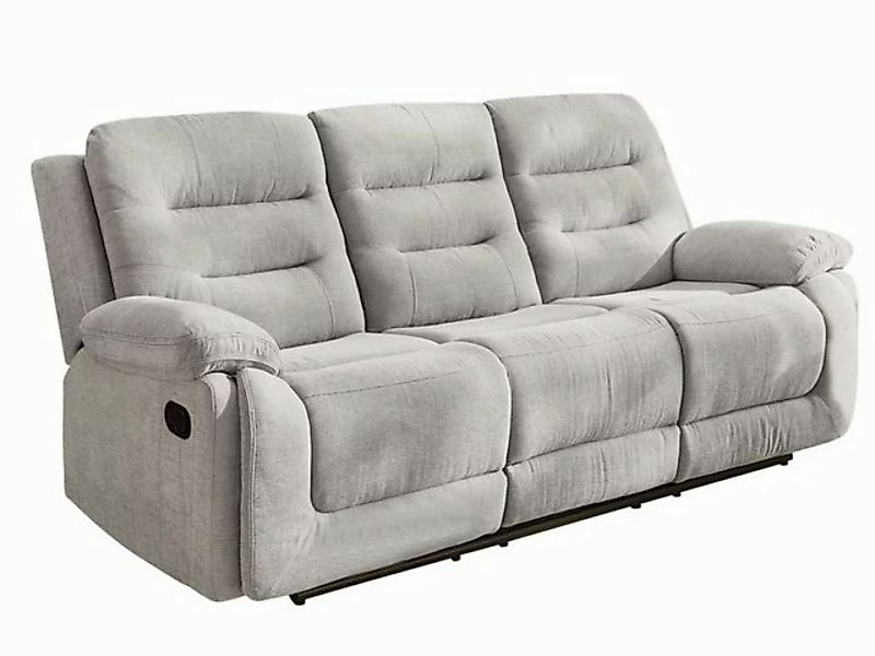 luma-home 3-Sitzer 15503, Sofa mit halbautomatischer Relaxfunktion 220 cm b günstig online kaufen