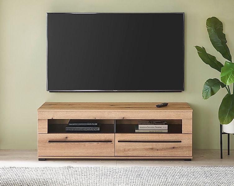 Home affaire Lowboard modernes TV-Unterteil, Kommode in Eiche Evoke oder we günstig online kaufen