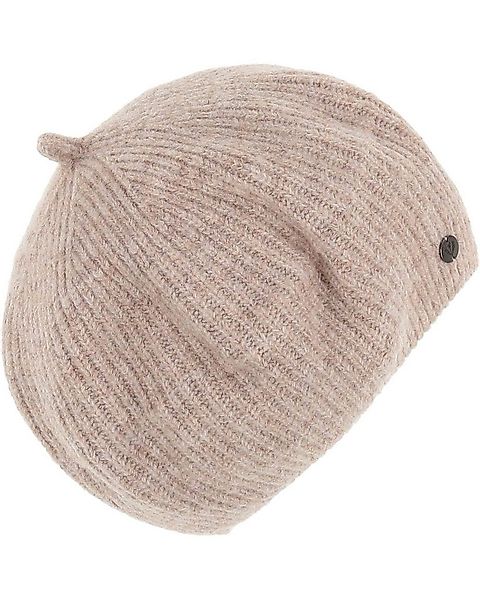 Fraas Strickmütze Polyester Strick-Baskenmütze (ohne Fransen) günstig online kaufen