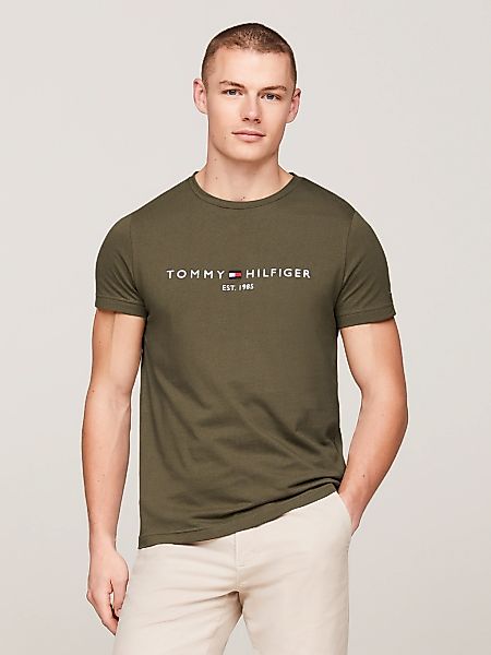 Tommy Hilfiger T-Shirt "TOMMY LOGO TEE", aus reiner Baumwolle günstig online kaufen