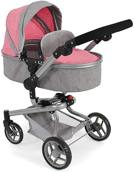 CHIC2000 Kombi-Puppenwagen Yolo, Melange Pink, mit günstig online kaufen