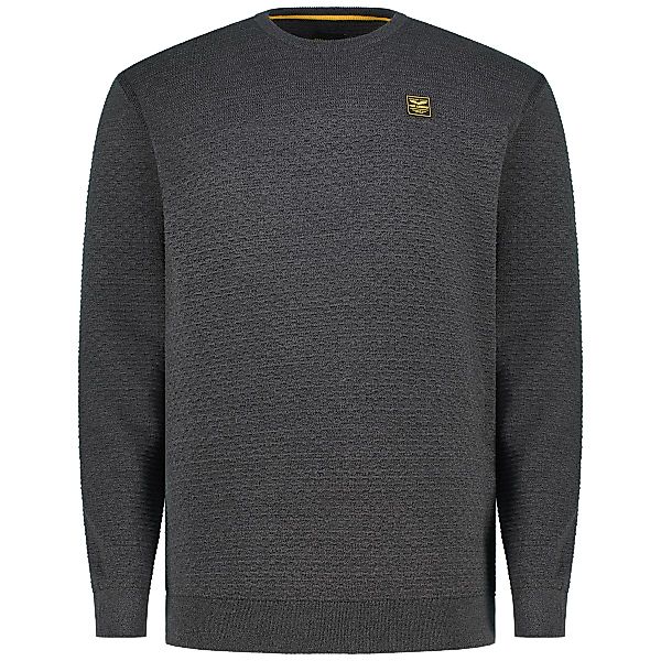 PME LEGEND Pullover mit Struktur Farbe schwarz Größe: 5XL günstig online kaufen