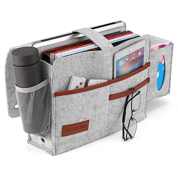 NASUM Aufbewahrungsbox Bedside Storage Bag Grau, günstig online kaufen