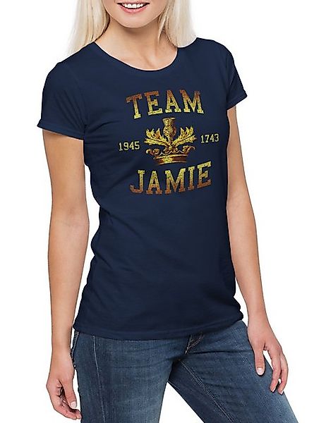 Urban Backwoods Print-Shirt Team Jaime Damen T-Shirt Battle Outlander Banno günstig online kaufen