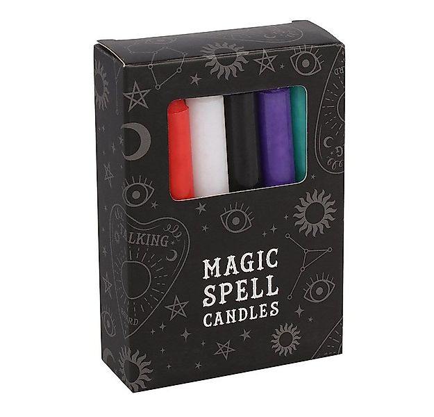 MystiCalls Stumpenkerze Wunschkerze Black Magic Hexenmagie Kerze Farbig Wun günstig online kaufen