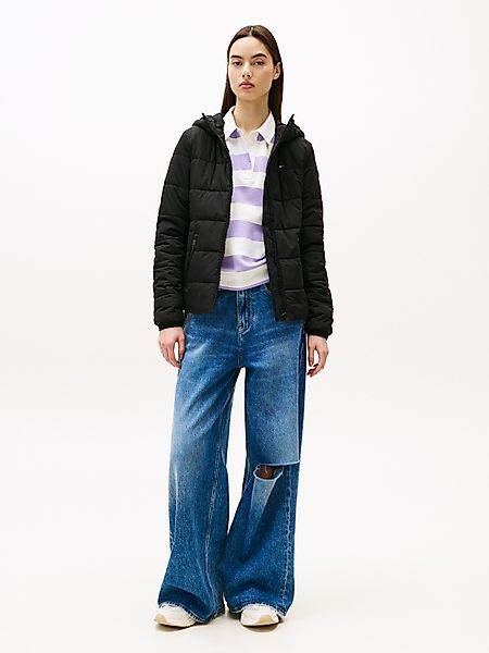 Tommy Jeans Steppjacke "TJW SLIM LW HOODED PADDED JACKET", mit Kapuze günstig online kaufen