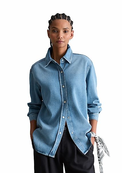 Marc OPolo DENIM Langarmbluse "aus Lyocell-Mix ohne Stretch" günstig online kaufen