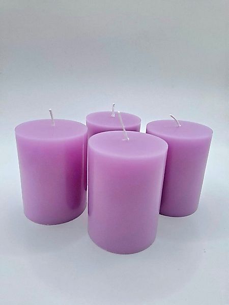 meytrade Adventskerze Kerzen 4er Set Farbe wählbar blau, rot, lavendel, tür günstig online kaufen