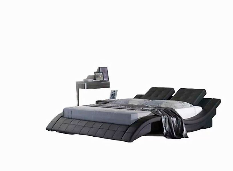 JVmoebel Bett Doppelbett Designer Bett Ehebett Polsterbett Lederbett Neu Be günstig online kaufen