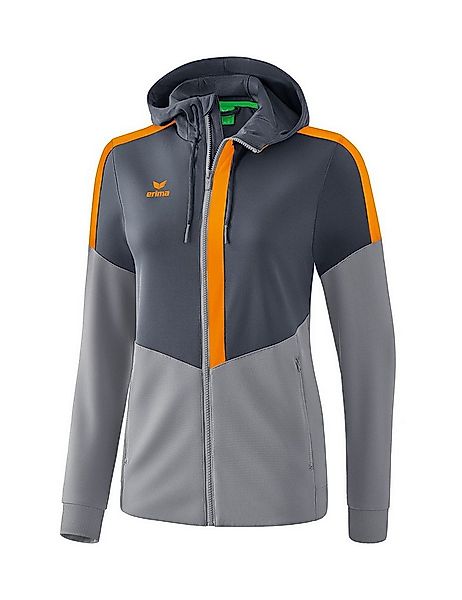 Erima Trainingsjacke Squad grau/orange Damen günstig online kaufen