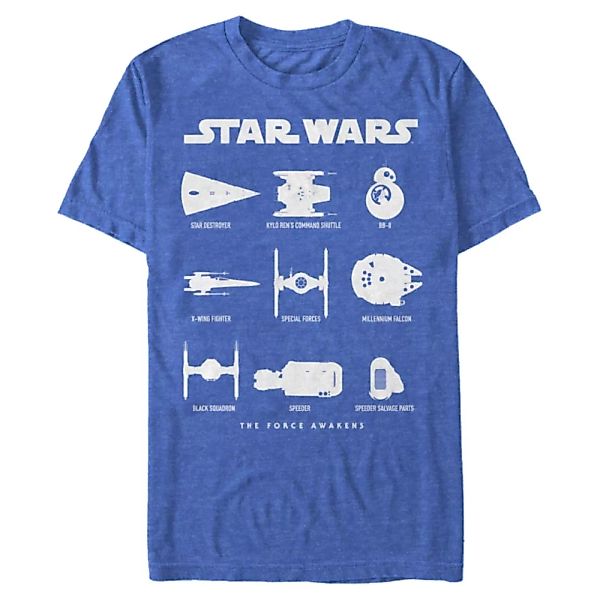 Star Wars - The Force Awakens - Gruppe Silly Ships - Männer T-Shirt günstig online kaufen