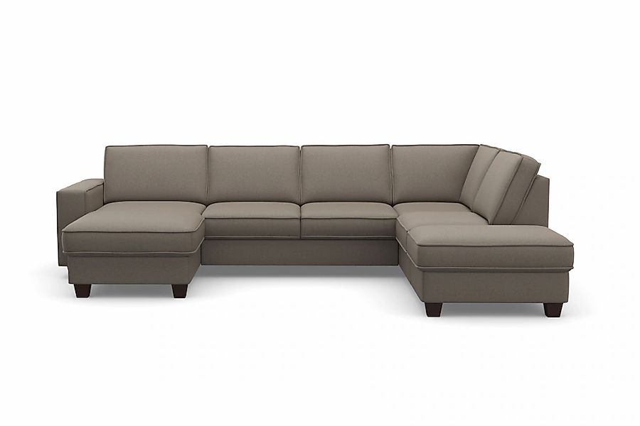 Home affaire Wohnlandschaft "County U-Form" wahlweise Ottomane links oder r günstig online kaufen