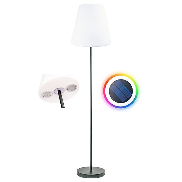 Schwaiger LED Außen-Stehlampe 661828, Fernbedienung zum günstig online kaufen