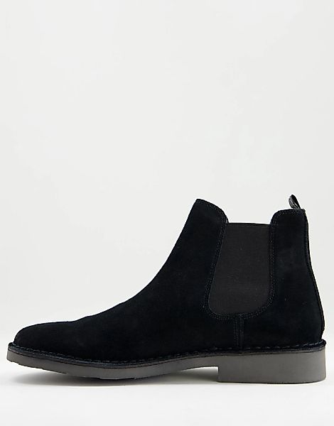 Polo Ralph Lauren – Talan – Chelsea-Stiefel aus Wildleder in Hellbraun mit günstig online kaufen