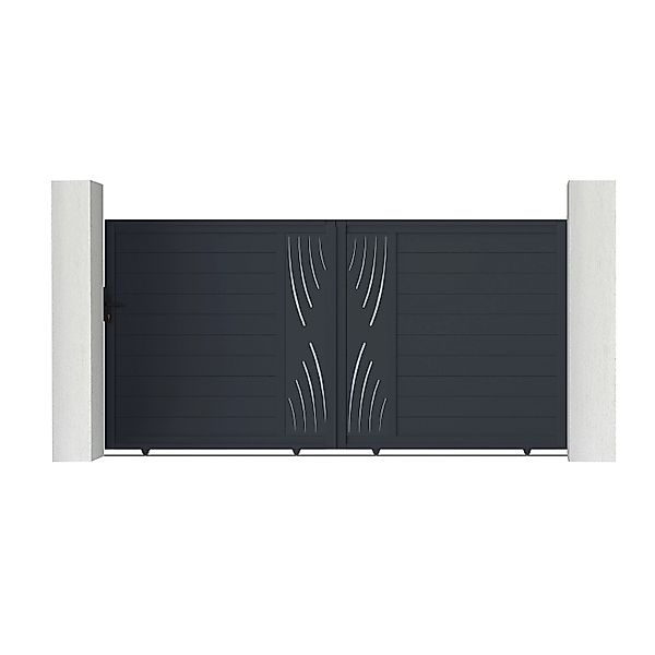 Casanoov Schiebetor 3 5M Veleta H 180Cm & Tor 1M Veleta Aluminium günstig online kaufen