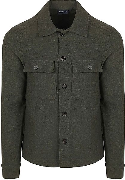 Suitable Drop Loop Überhemd Army Grün - Größe S günstig online kaufen