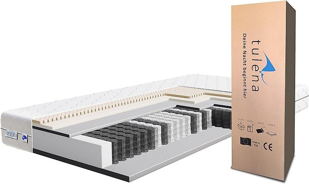 Taschenfederkernmatratze orthopädische 7-Zonen, zwei unterschiedlich feste günstig online kaufen