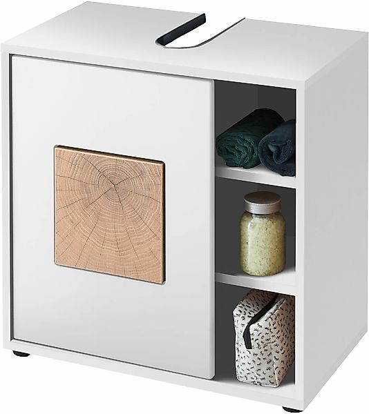 BASIC by Balculina Waschbeckenunterschrank "Este" 1 Stk. tlg. 60 cm Breite günstig online kaufen