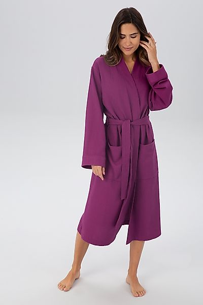 my home Unisex-Bademantel Vanessa, ideal für günstig online kaufen