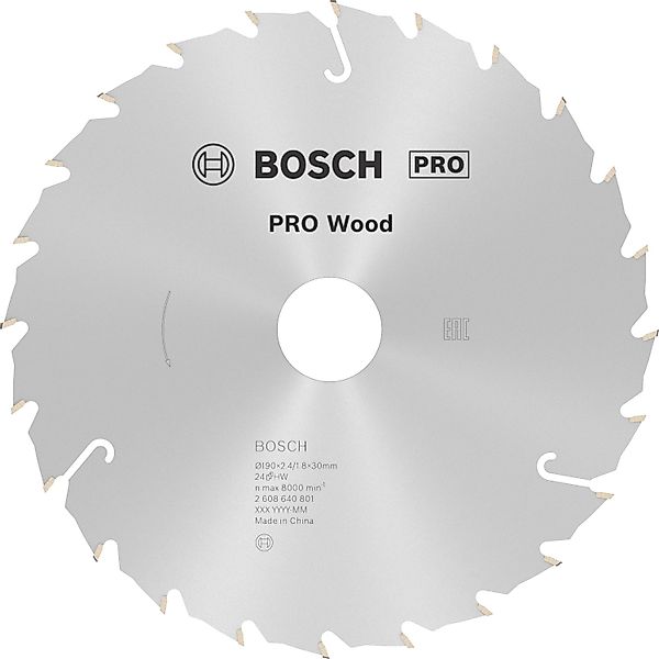 Bosch Kreissägeblatt Pro Speedline 190 mm x 30 mm günstig online kaufen