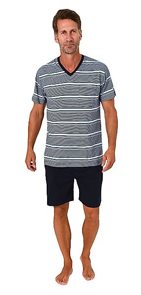 Normann Pyjama Normann Herren Schlafanzug kurzarm günstig online kaufen