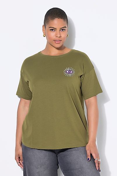 Studio Untold T-Shirt T-Shirt oversized Glitter-Eye günstig online kaufen