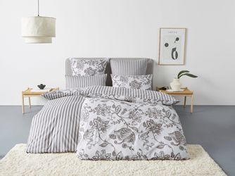andas Bettwäsche "Nordby" 2 Stk. tlg. Bettwäsche aus Baumwolle, skandinavis günstig online kaufen